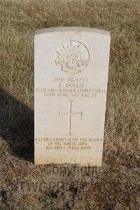 Ismailia War Memorial Cemetery - Rollo, Jack